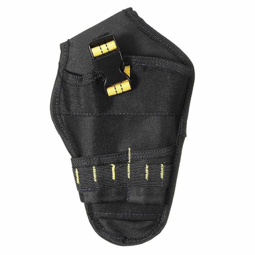 Drill Bag Heavy Duty Holster Tool Belt Pouch Bit Holder Hanging Waist Drill Tool
