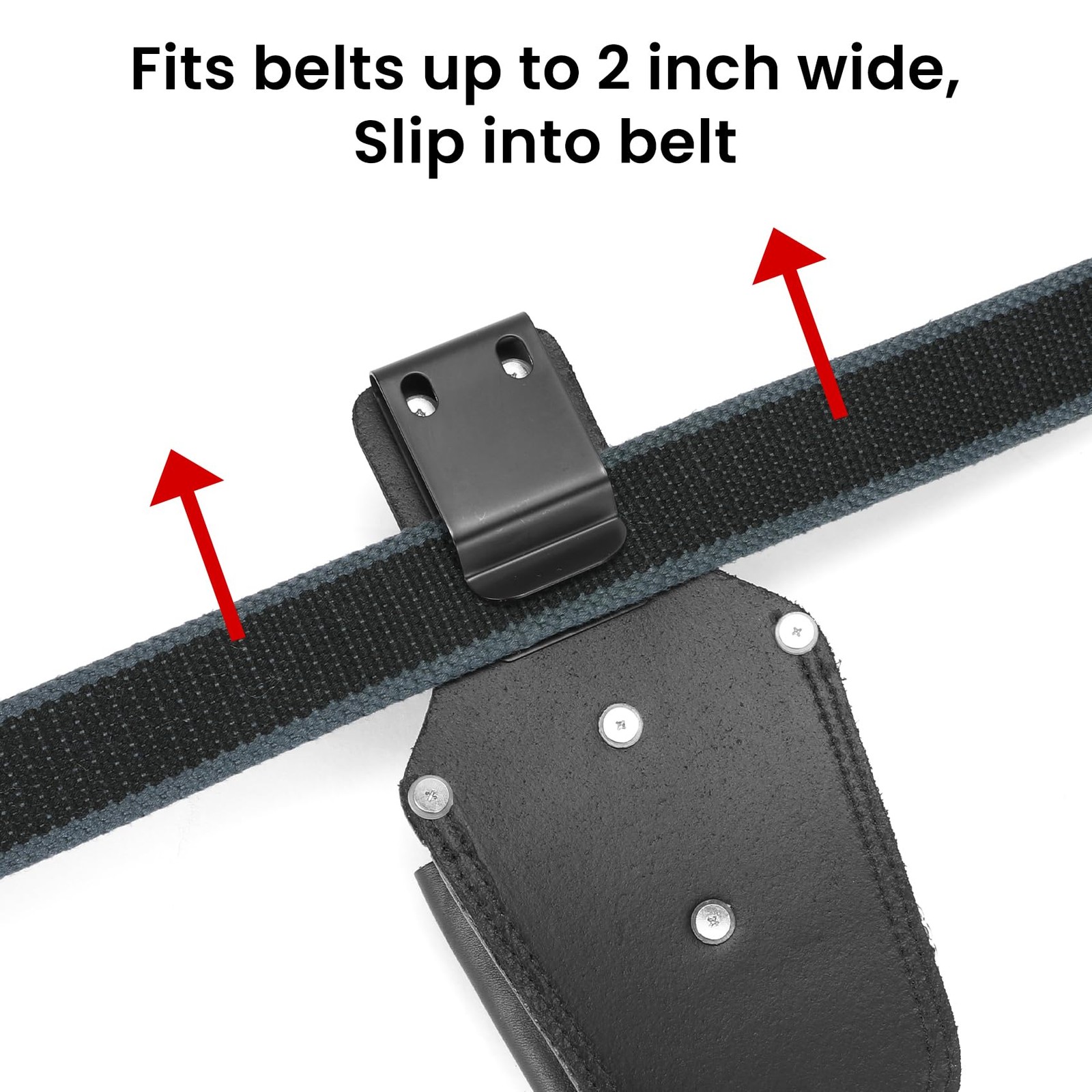 Tool Pouch, Electrician 8 Pockets Holster for Black