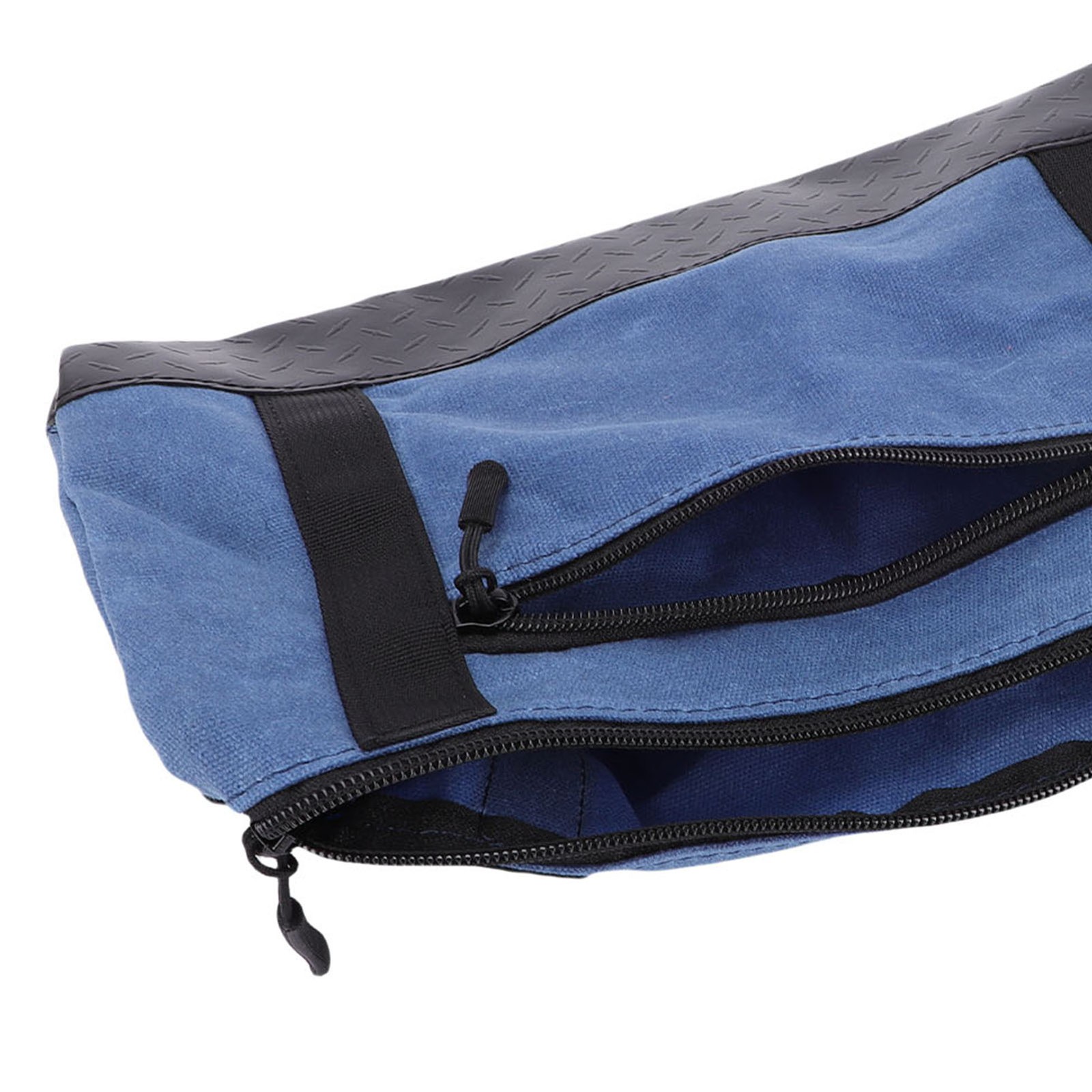 Canvas Wide Mouth Tool Bag Versatile For Gardeners Blue/Black Easy To Use