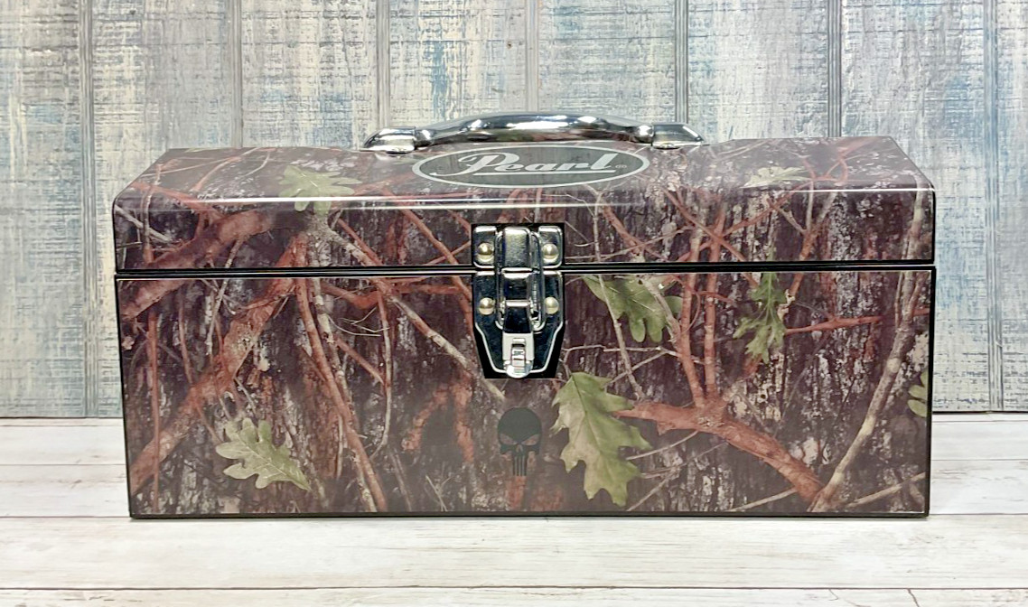 SAW Sainty Art Works TrueTimber Camo Metal Toolbox w/ Tray Lockable