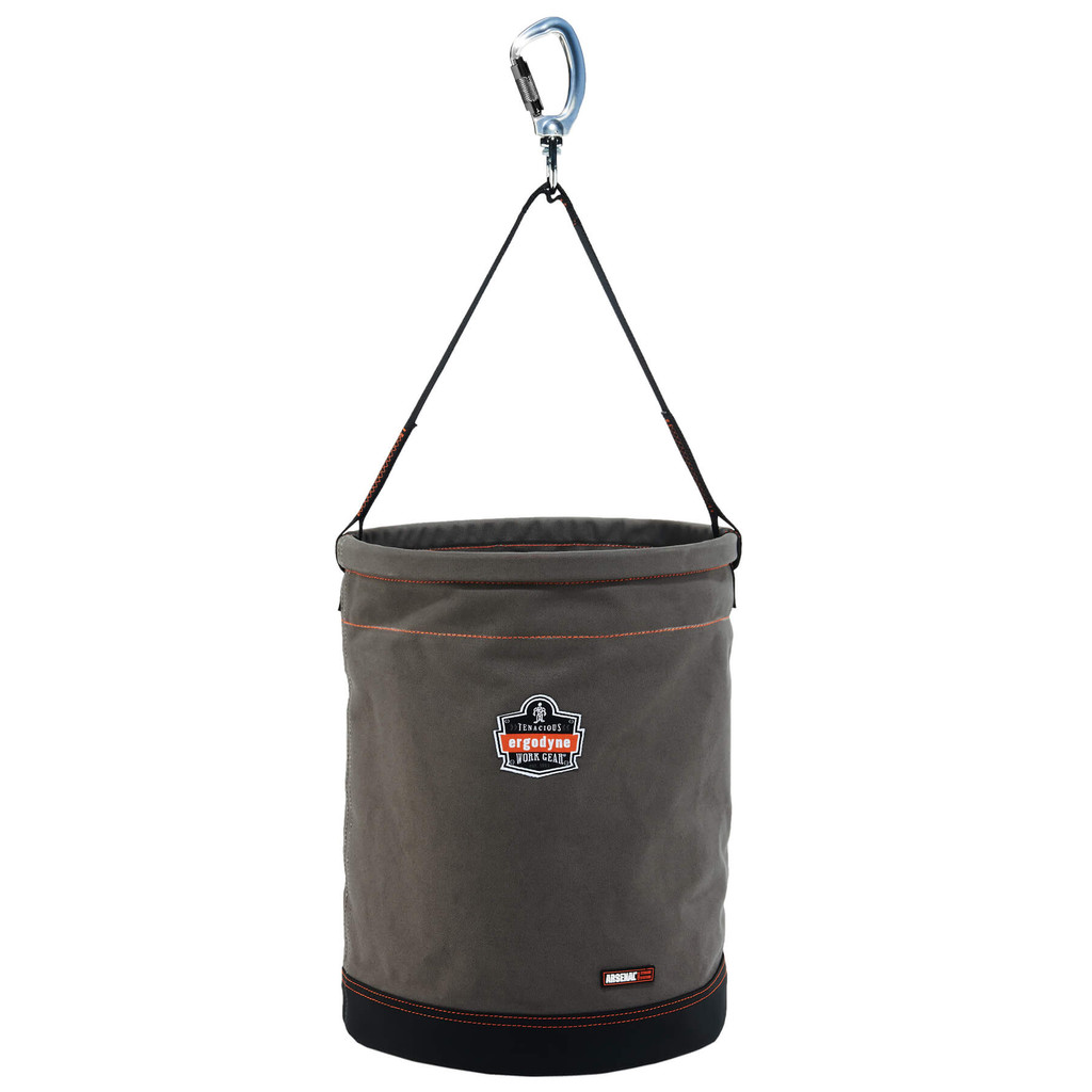 5945 Xl Gray Xl Swiveling Carabiner Canvas Hoist Bucket – 14945