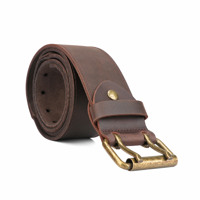 TOURBON Leather Tool Carry Holster Construction Tools Belt Ranger Work Rig Belt