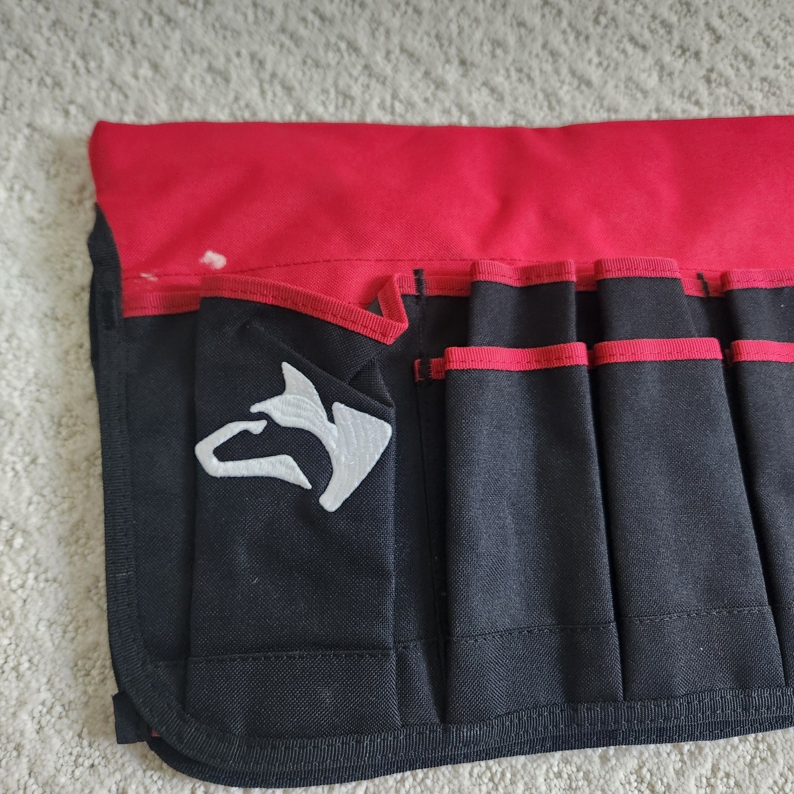 Husky Bucket Jockey Tool Organizer 30 Pocket 5 Gallon Red Black