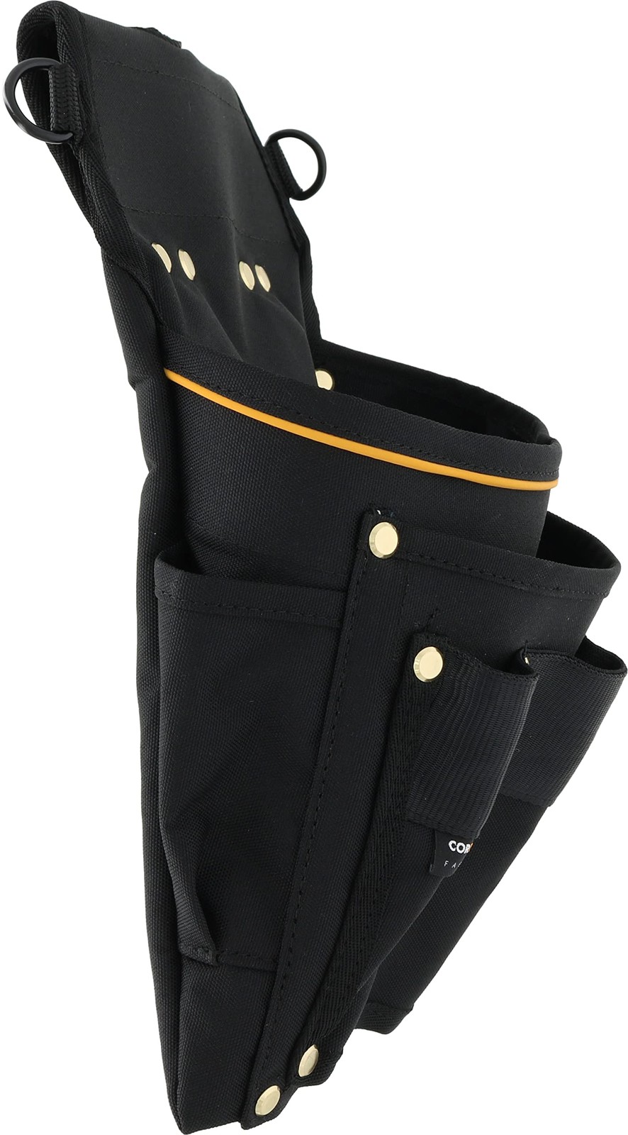 TAKAGI All-Purpose Nail Bag, CORDURA, Black, 26 x 12.5 x 33 cm