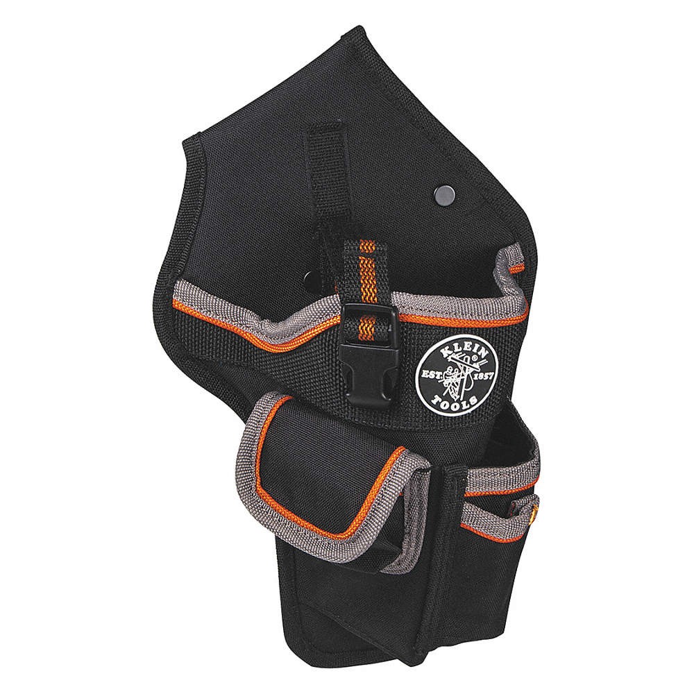 KLEIN TOOLS 5183 Black,Tool Pouch,Ballistic Nylon 35HU85