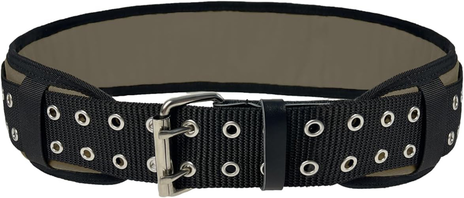 3.5 Inch Heavy-Duty Padded Work Belt,Tool Belt Fits Waists 27 To 48 Inches，Adjus