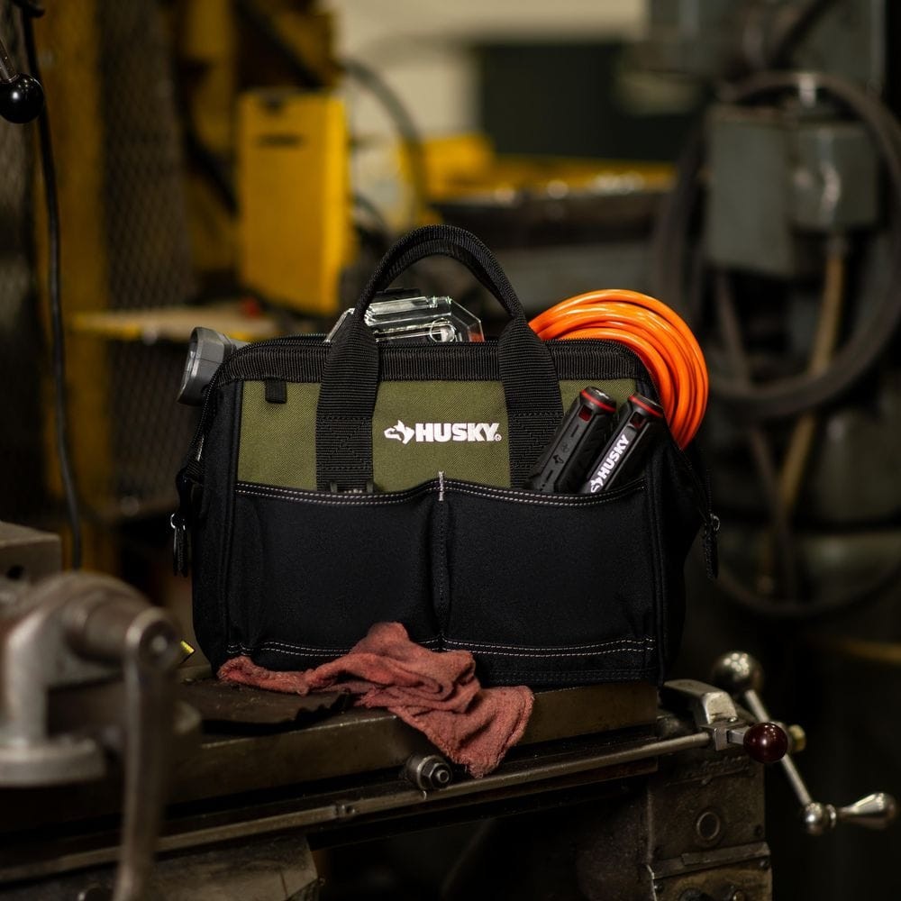 Army Green 12 In. Tool Bag