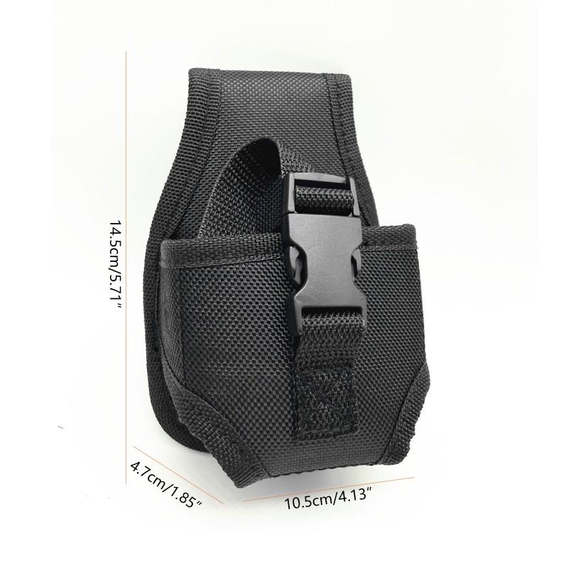 Electrician Tape Measure Tool Bag Nylon Fabric Waist Pocket Pouch Belt Holder