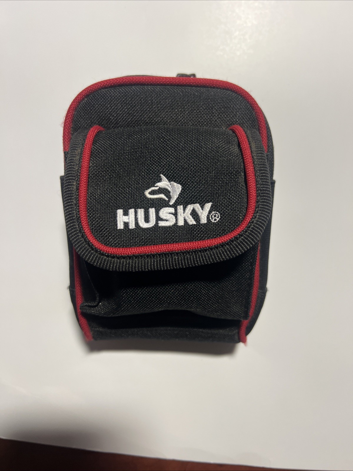 4.5 In. Clip On Tool Belt Pouch | Husky Resistant Water Heavy Polyester Duty