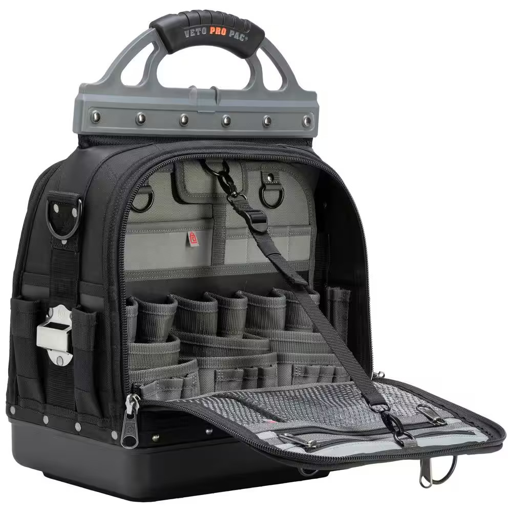 15 In. TECH-LCT Blackout Tall Tech Large Tool Bag