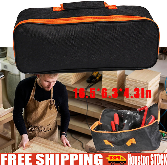 Portable Oxford Cloth Tool Storage Bag Zip Carry Case Pouch Bag Pocket Organizer