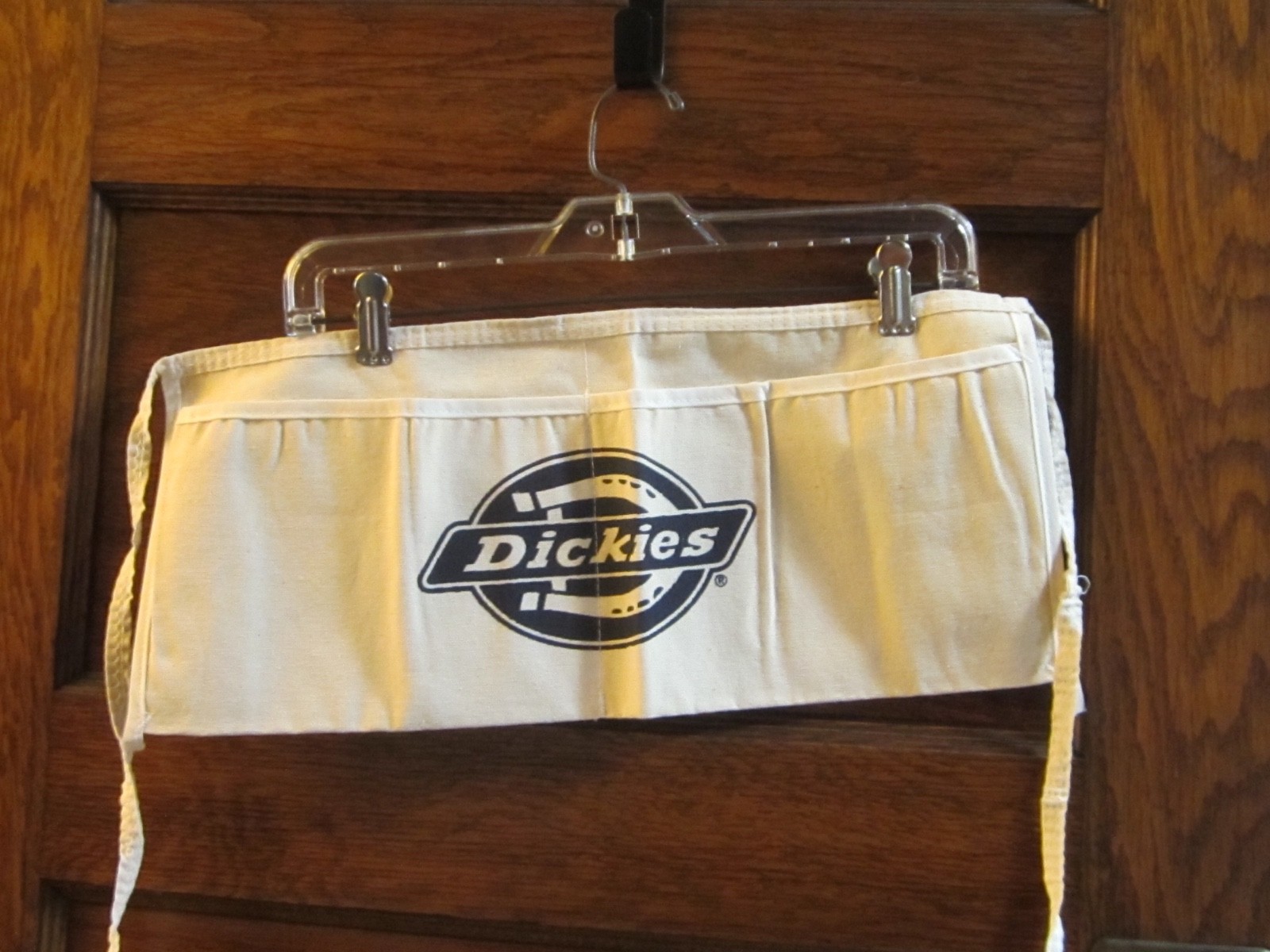 Dickies Cotton Nail Tool Apron Beige w/Black Lettering Construction Home Project