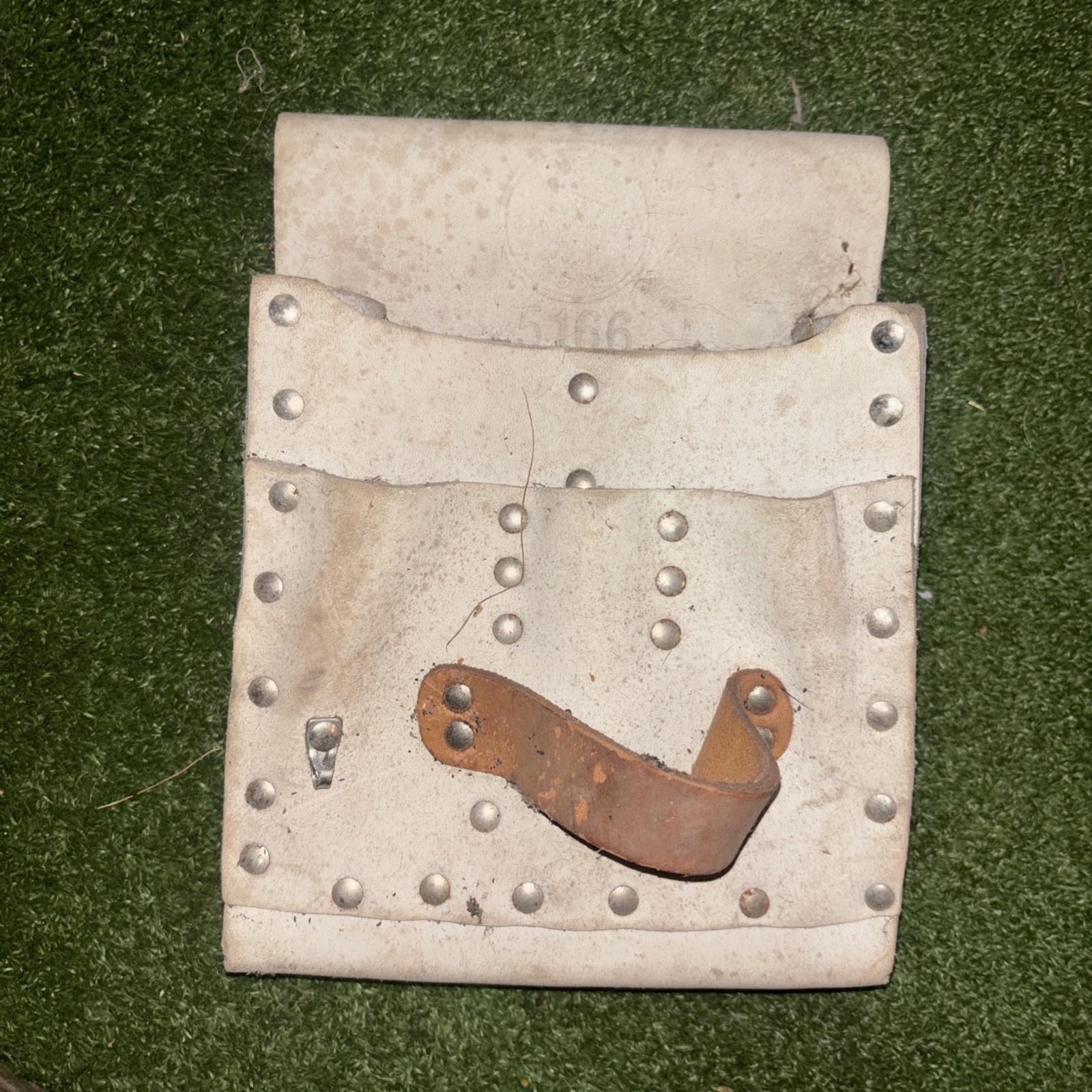 Vintage Klein Leather Electricians Tool Belt Pouch 5166 – Rugged – Chicago, USA
