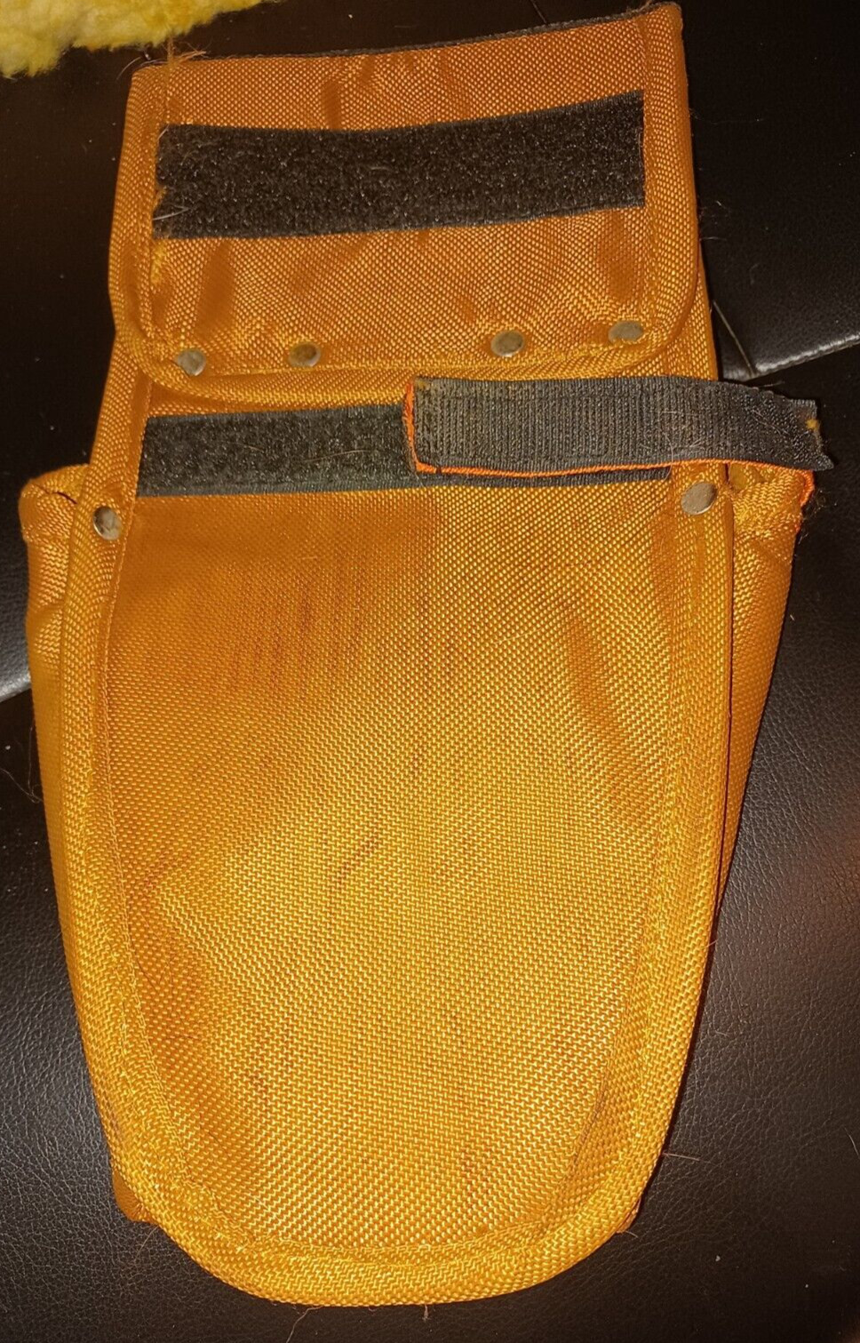 U.S. General Drill Holster with drill bit pockets Tan colored heavy duty canvas