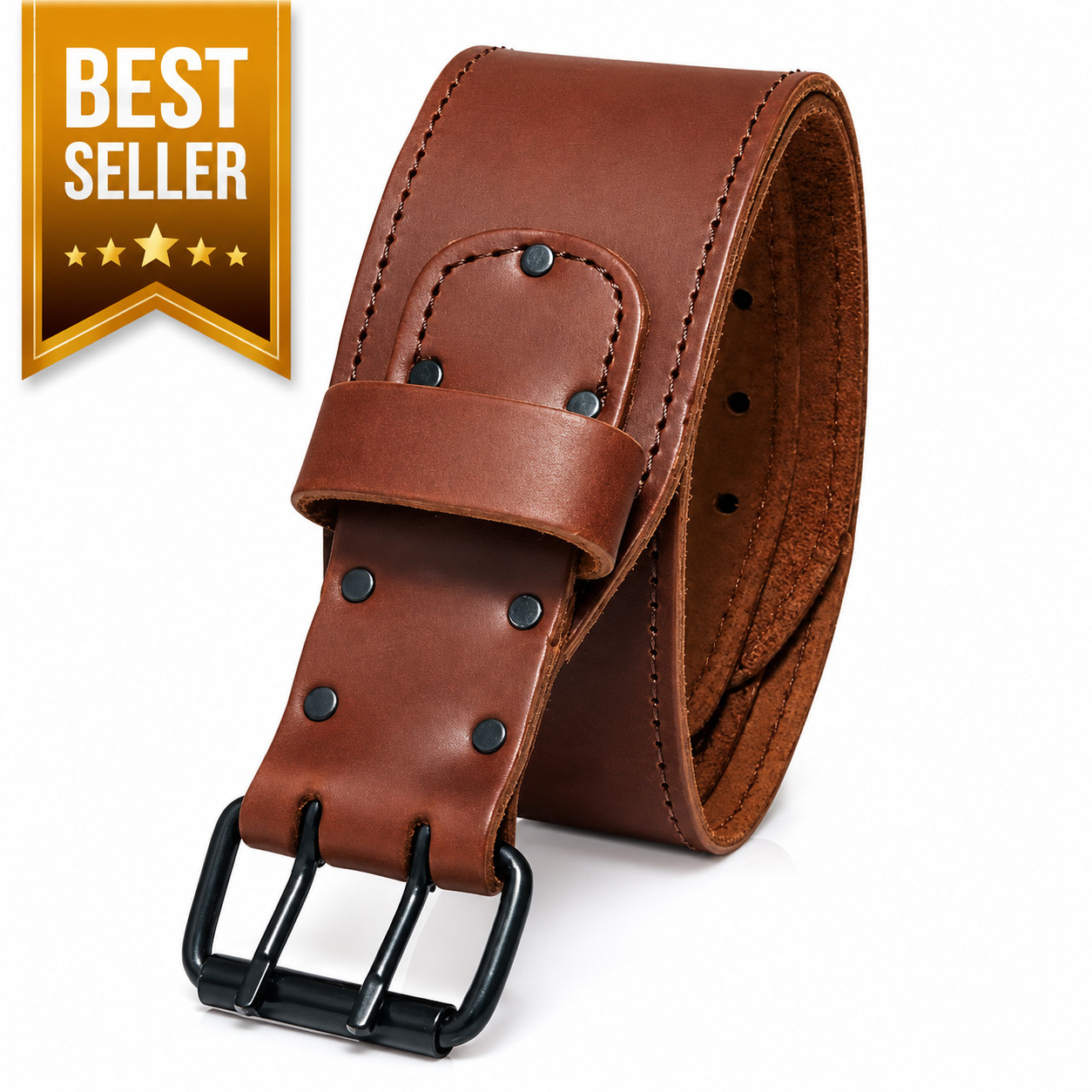 Handcrafted Men’s Leather Tool Belt, Top Grain Heavy Duty Utility Belt Pouch