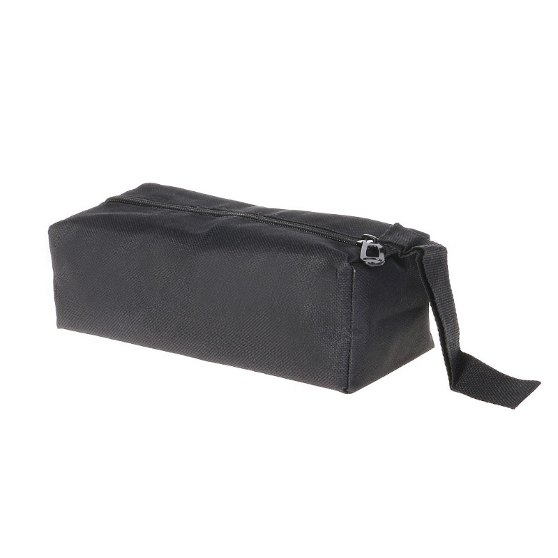 600D Oxford Canvas Hand Tool Bag Screw Nails Drill Bit Metal Parts Storage for C