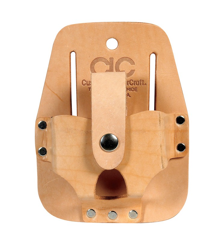 CLC Leather Tape Rule Holder 3.5×4.5in Tan