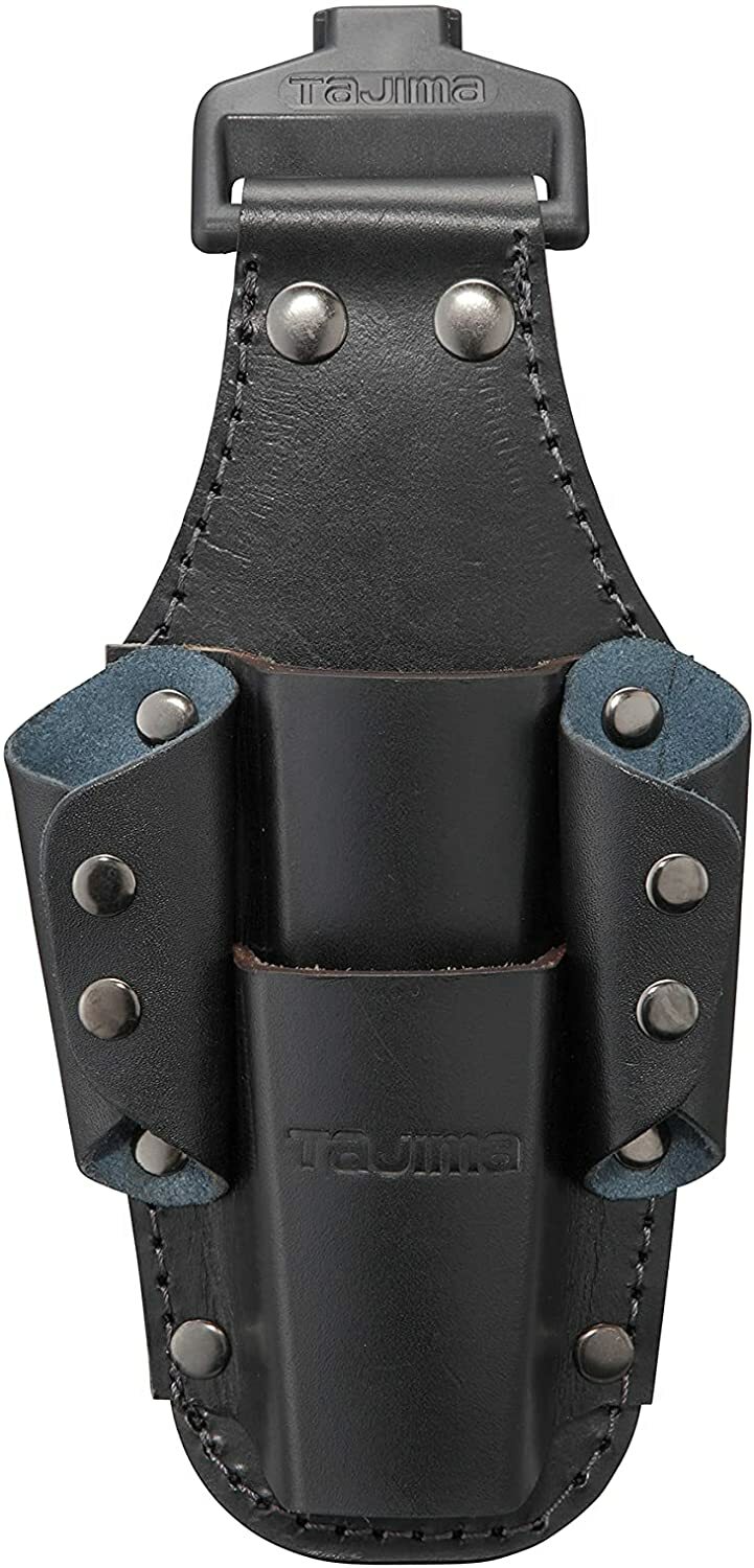 TAJIMA Waist Tool Holder Easy Removal Leather Black SFKSK-P2,SFKSK-P4 TAIWAN
