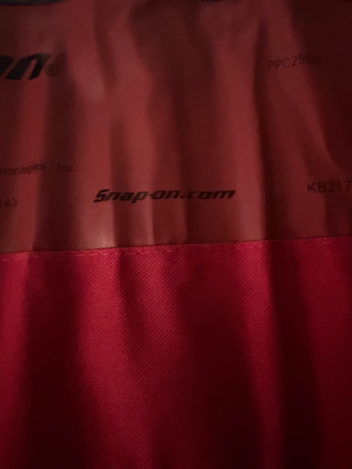 Snap On Kit Bag For PPC250BK Set KB2179