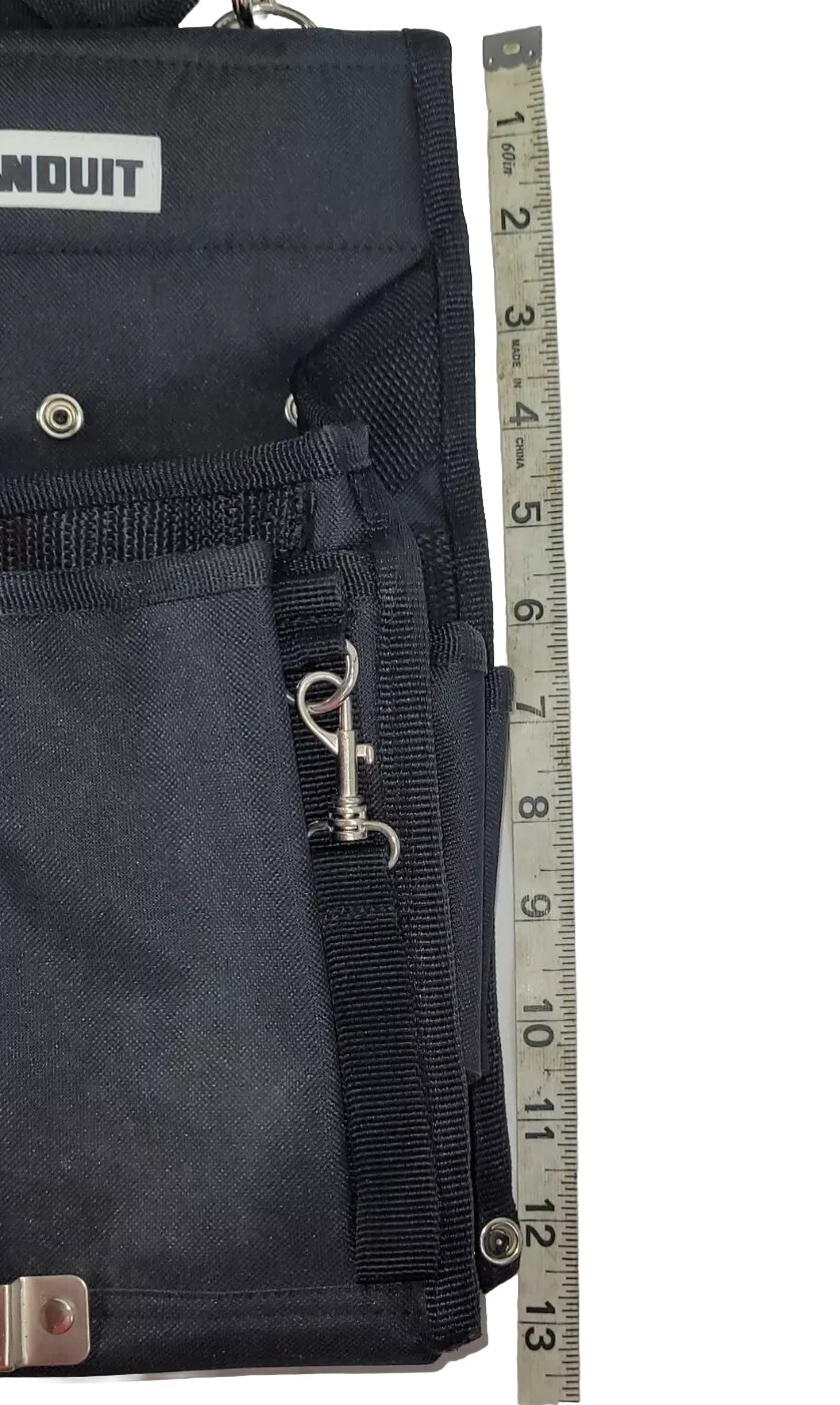 Panduit Tool Pouch Bag With Padded Adjustable Shoulder Strap And Handle