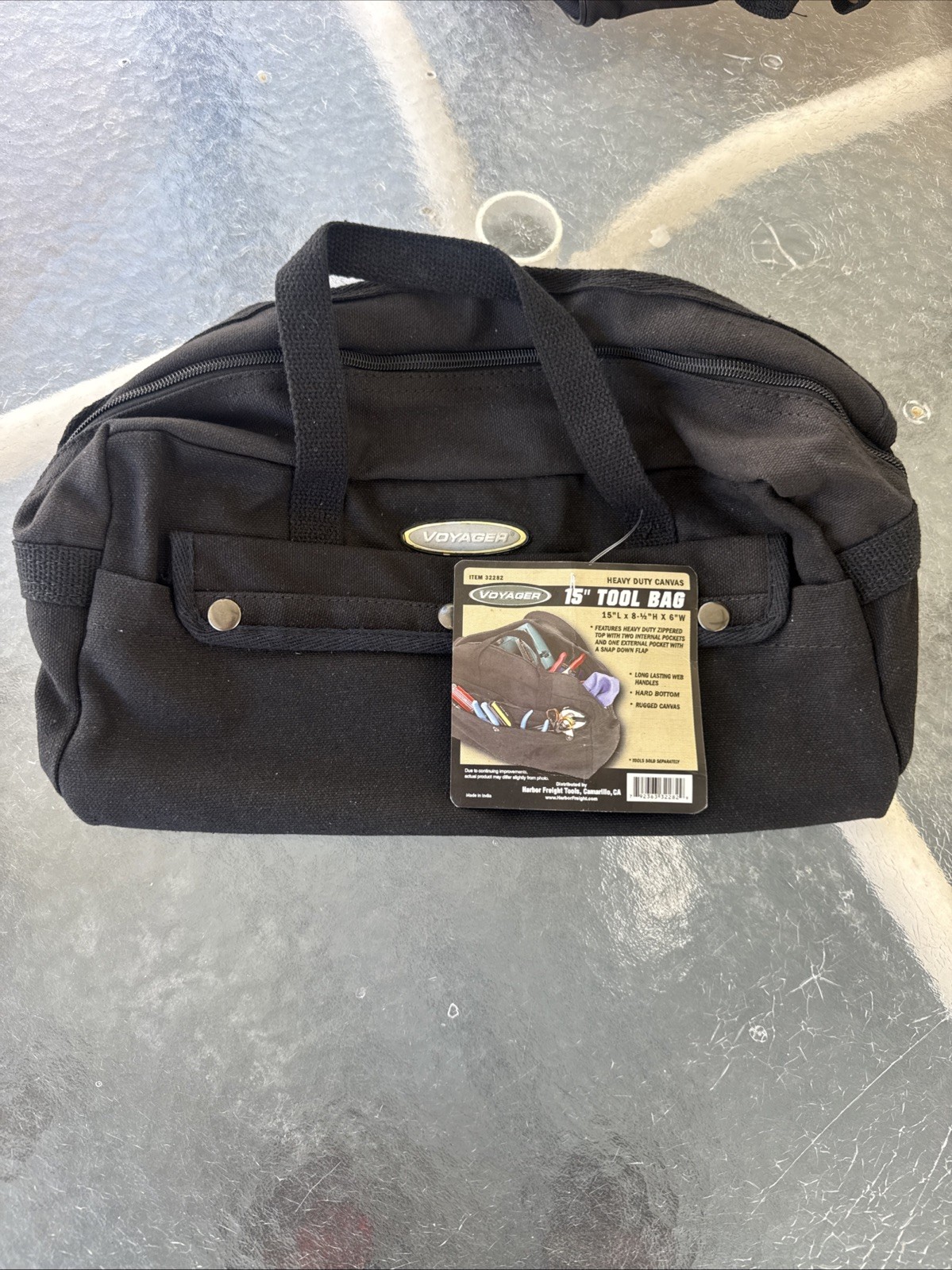 Voyager 15” Tool Bag Heavy Duty Canvas New Unused Tool Storage Bag