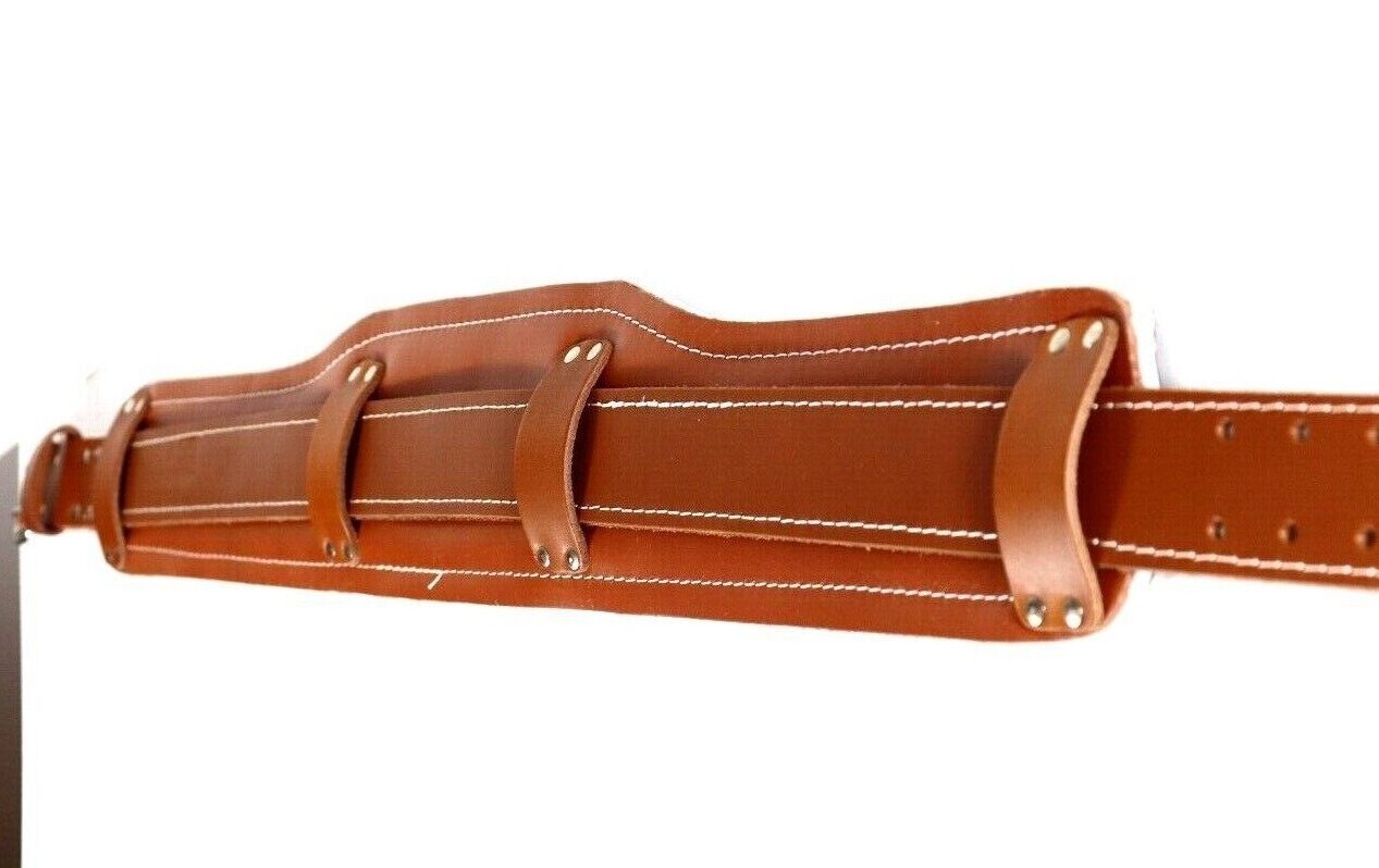 Duracuir Carpenter Leather Tool Belt With Lumbar Occidental Leather Klein