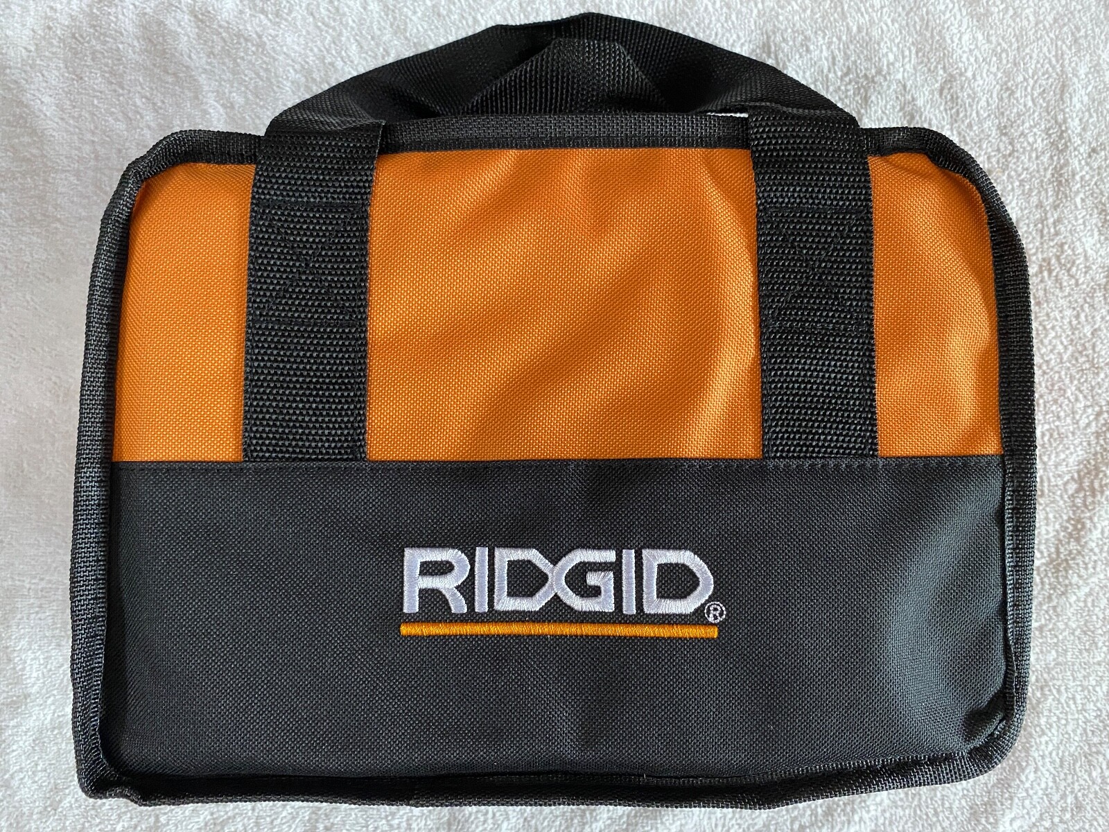 New RIDGID 11” x 8” x 6” Heavy Duty Contractors Tool Bag