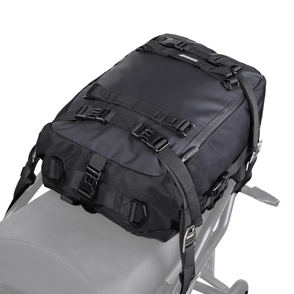 Rhinowalk Motorcycle Tail Bag 20L Motor Travel Luggage Waterproof Motorbike R…