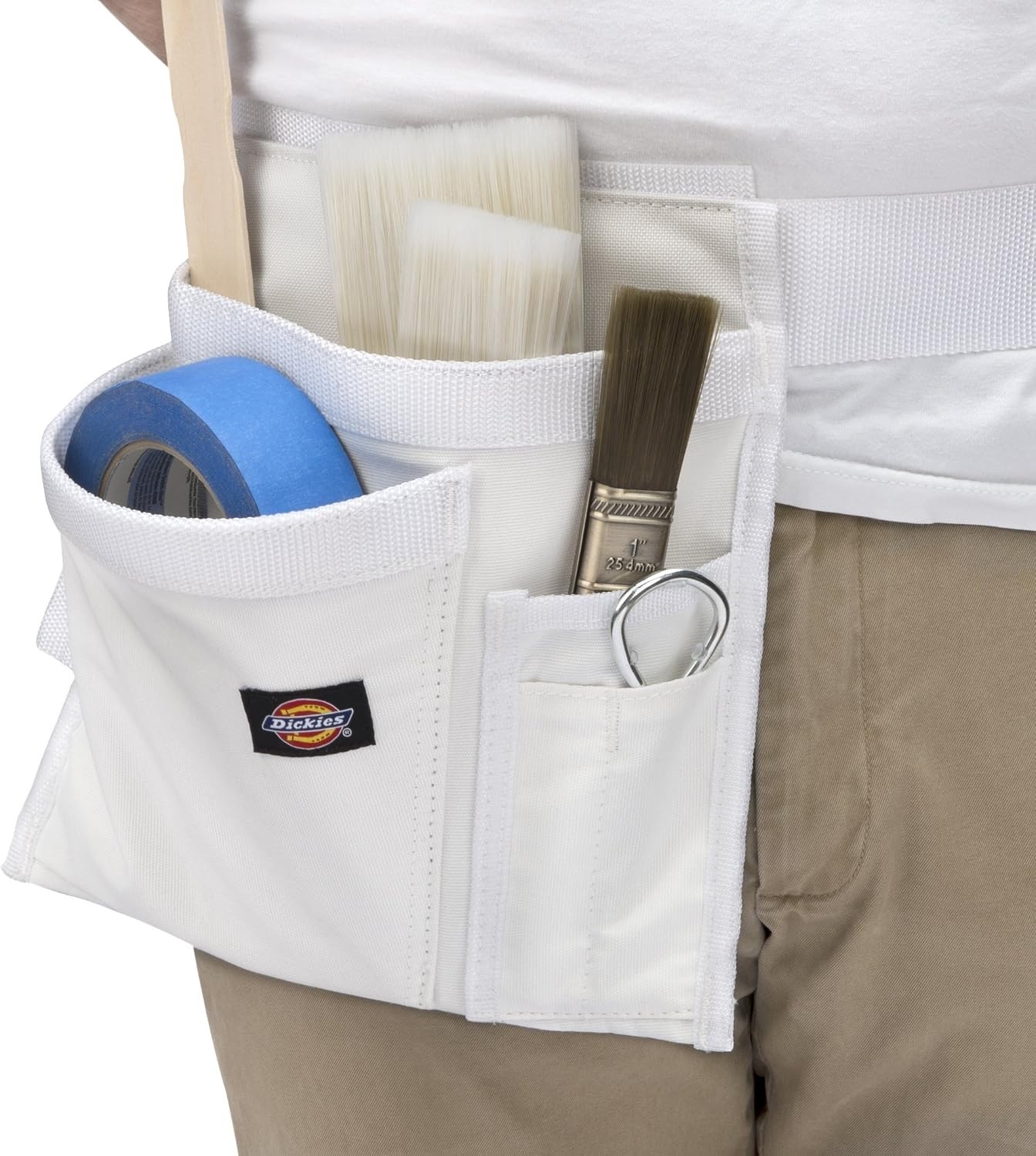 5-Pocket Single Side Tool Belt Pouch/Work Apron, Durable Canvas Construction,…