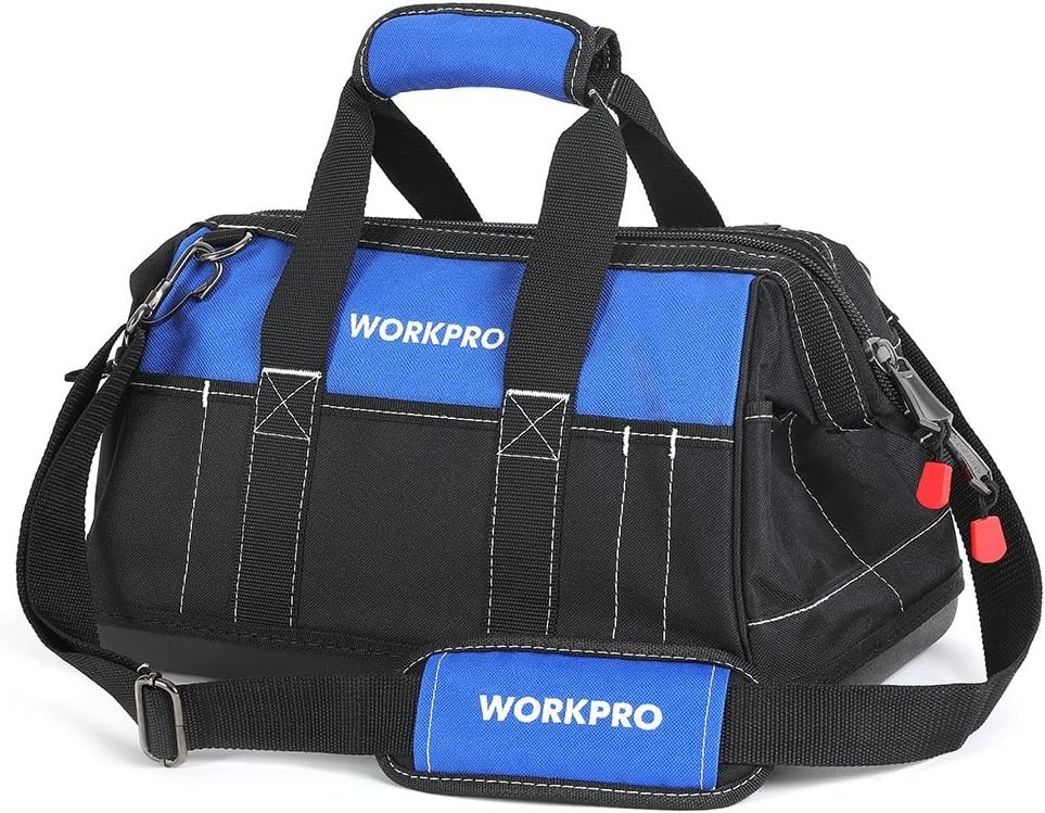 Durable 600D Polyester Tool Bag with Wide Mouth