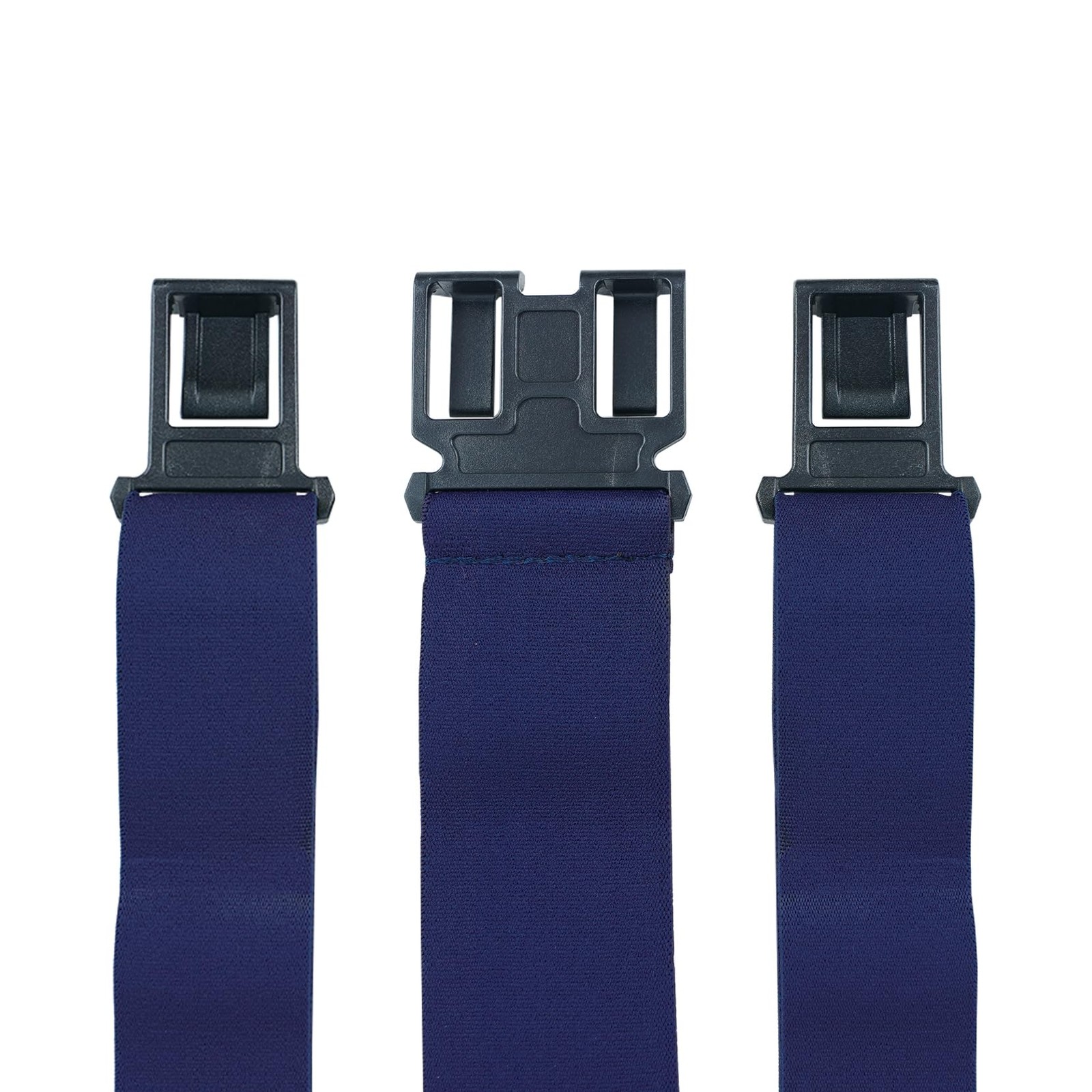KUNN Men’s 1.5 inch Adjustable Y Back Extra Long Length, Blue