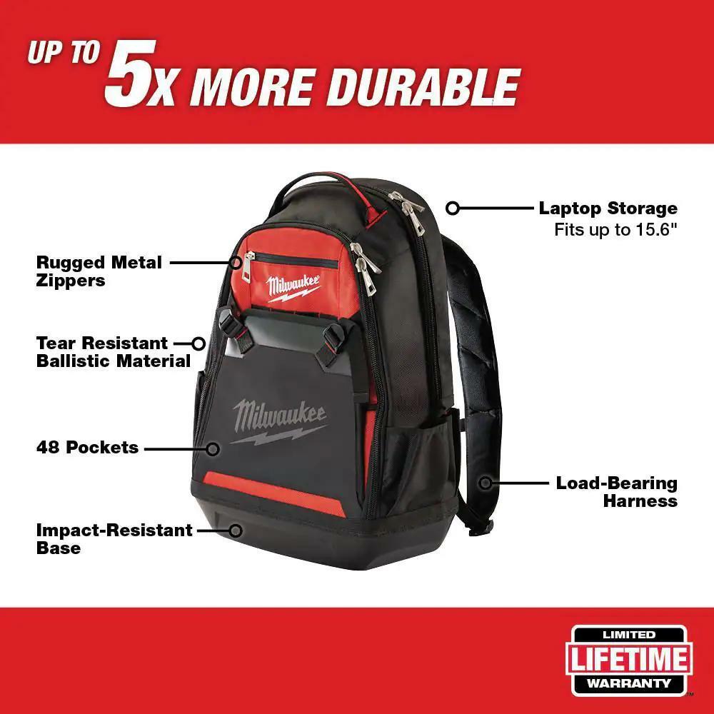 Milwaukee Jobsite Backpack Padded Handle