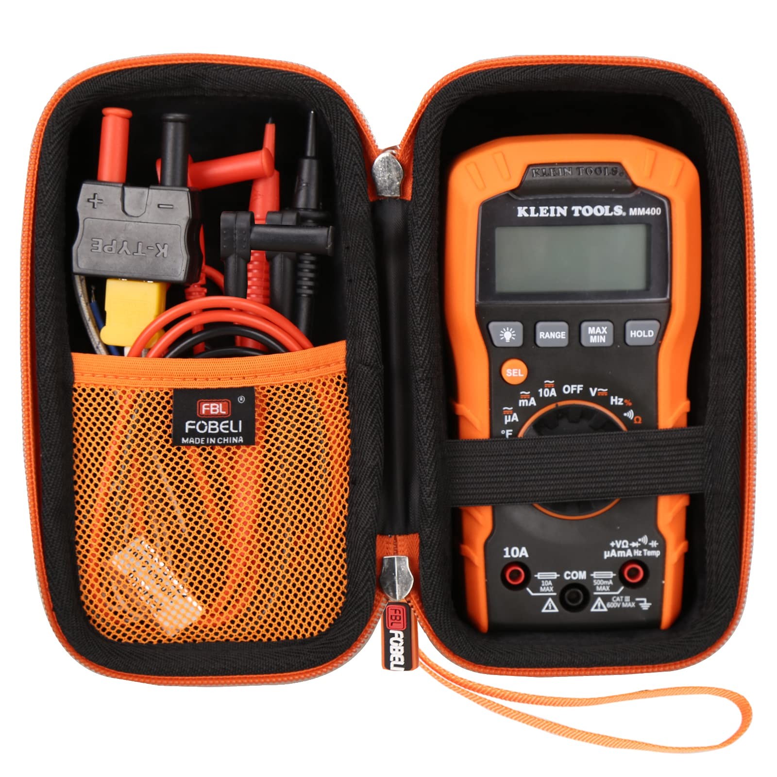 FBLFOBELI Hard Travel Carrying Case for Klein Tools Orange