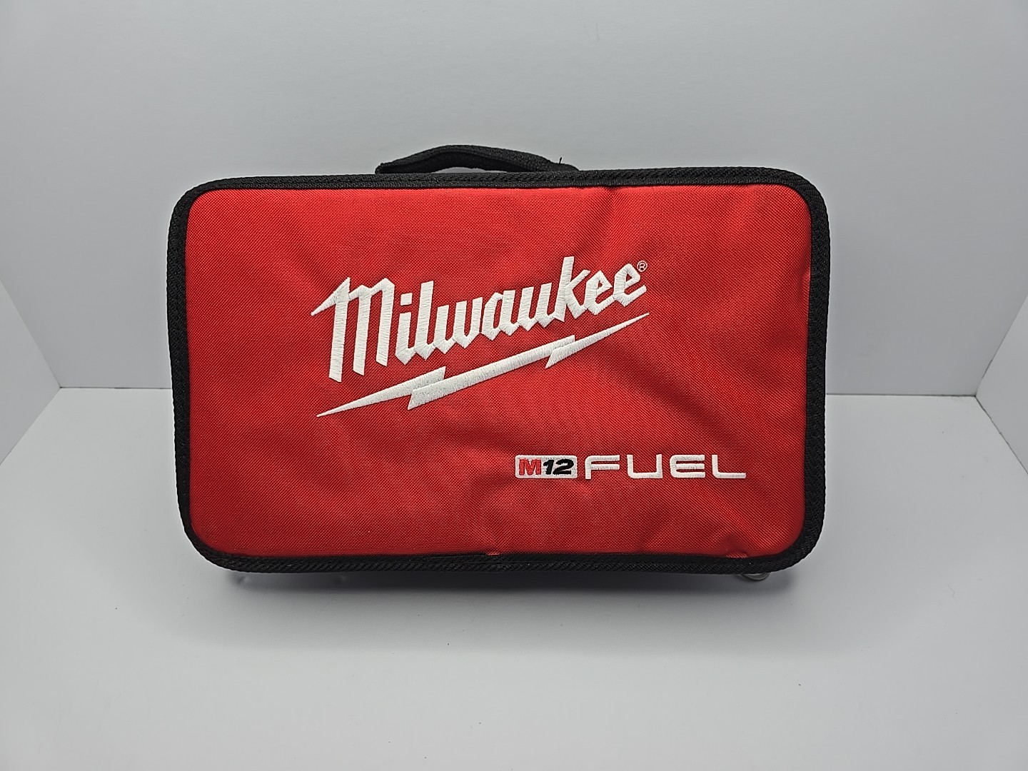 “New” Milwaukee Fuel M12 14” x 9” x 3” Heavy Duty Stubby Tool Bag with Charger