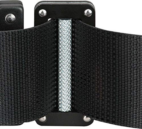 BWBM125-BK New Tajima Body Belt Aluminum Onetouch Buckle M Size Bwbm125Bk From