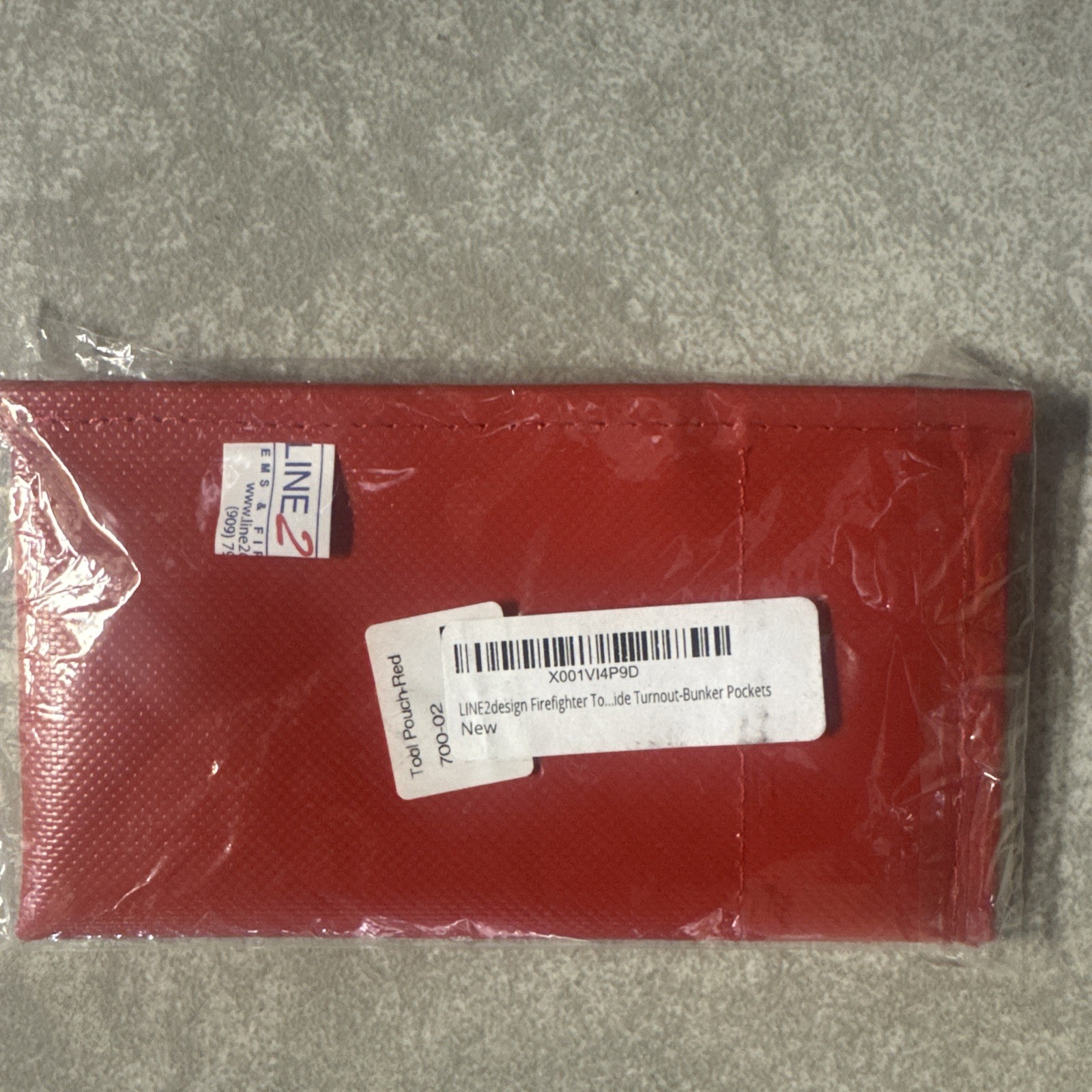 Line 2 Design Tool Pouch Red