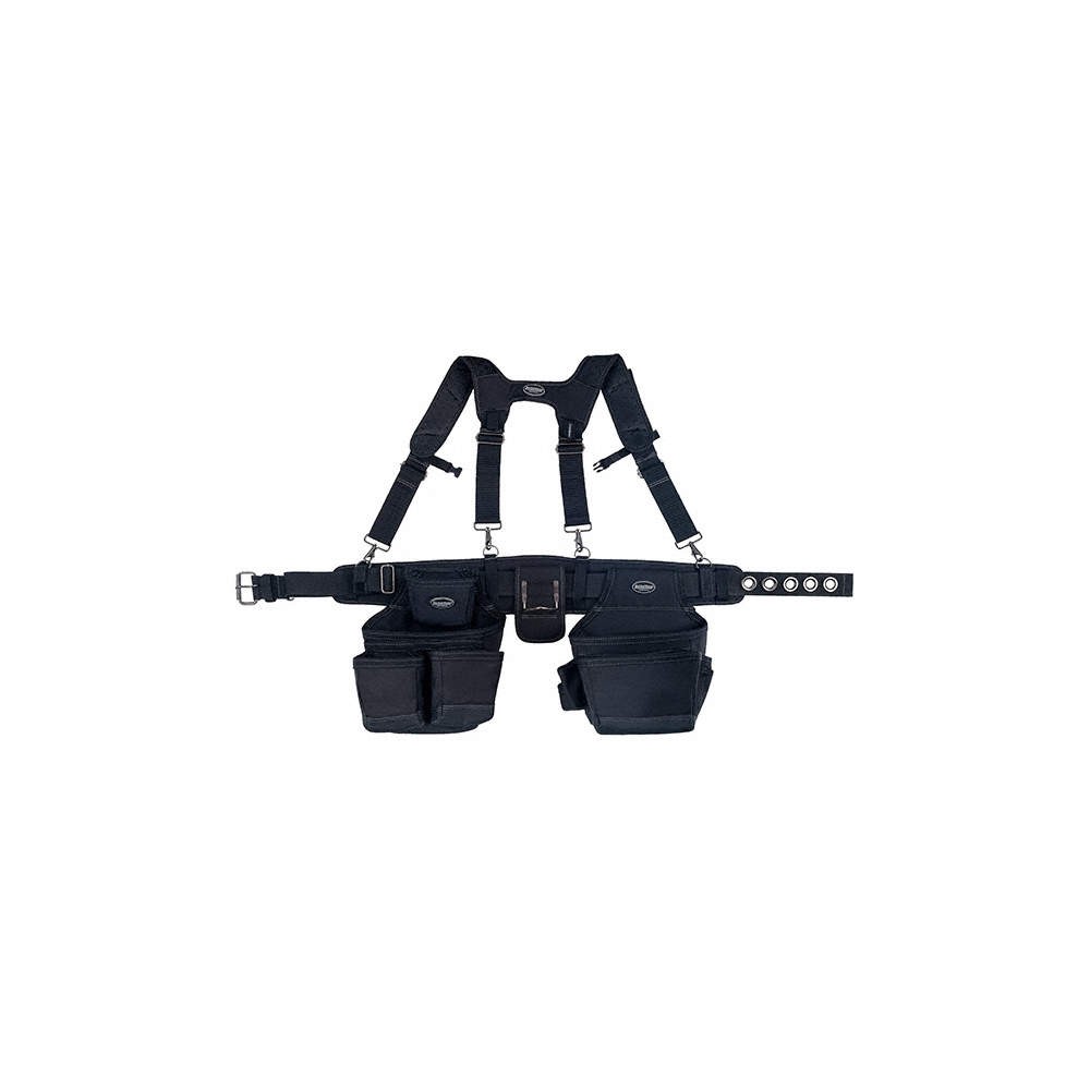BUCKET BOSS 57100 Black,Tool Rig,Nylon 52NY95