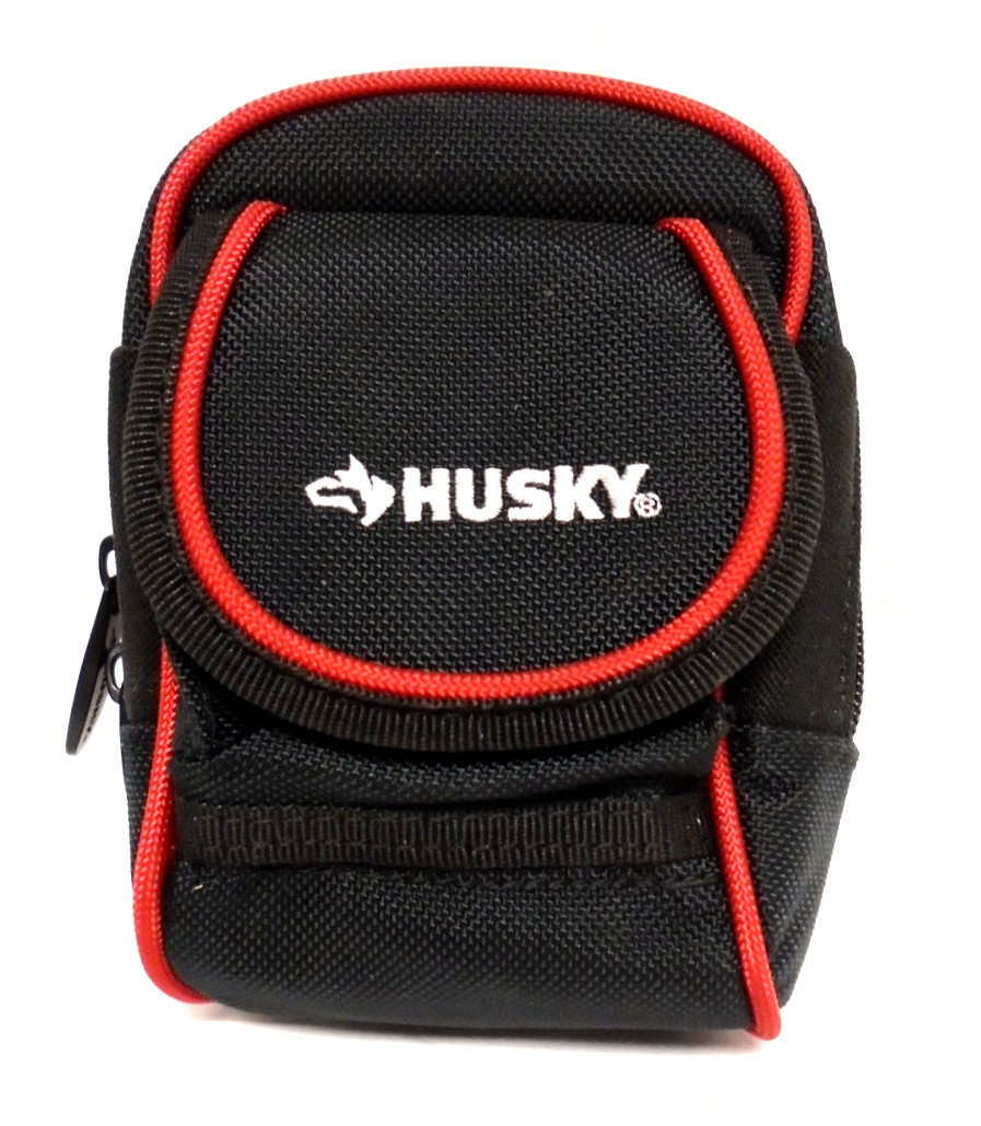 HUSKY 4.5 Inch Belt Pouch with Belt Clip & Loop 600 Denier Heavy Duty Free Ship