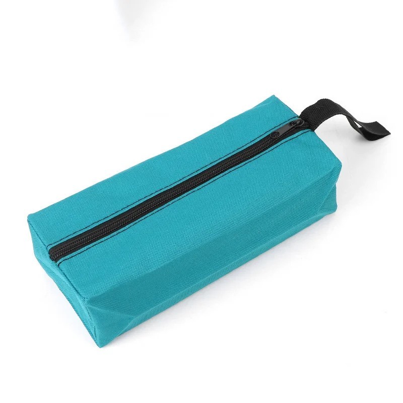 Canvas Tool Pouch Bag Zipper Small Multipurpose Organizer Pouch Heavy Duty S