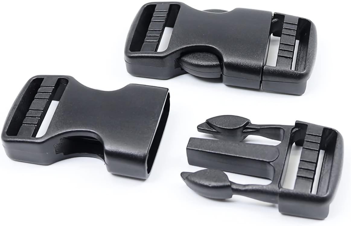 1 Inch Quick Release Plastic Buckles – Strong, Easy-to-Use strap Fasteners