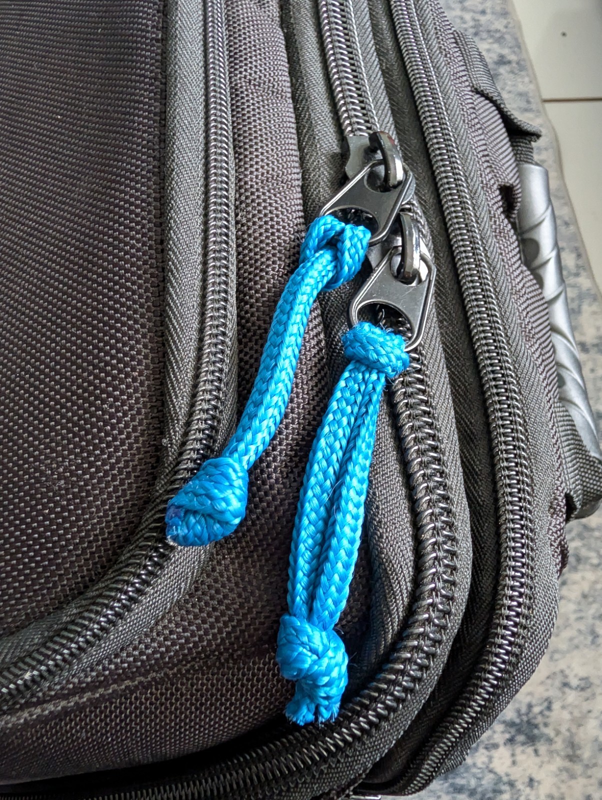 HART Tool Backpack Organizer Heavy Duty Storage Bag Black Blue