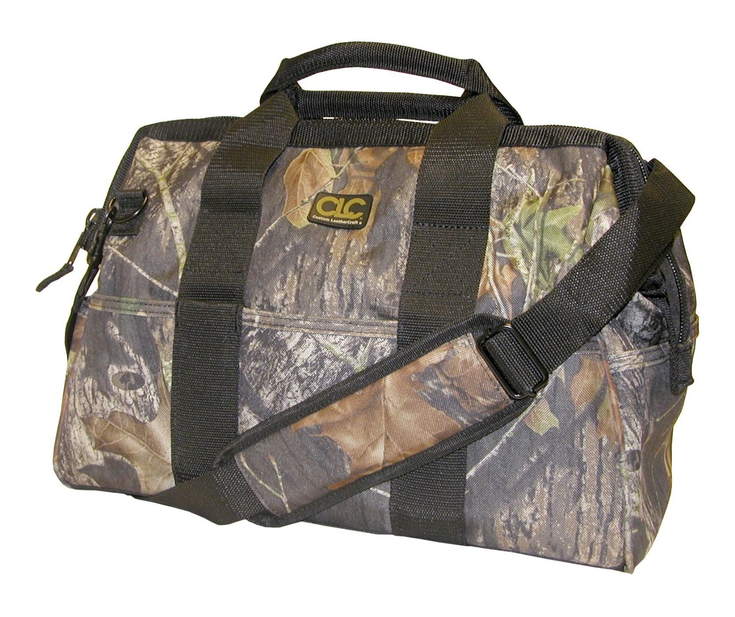 CLC Custom Leathercraft Mossy Oak 1165M 22-Pocket 16″ Bigmouth Bag EXPLORER