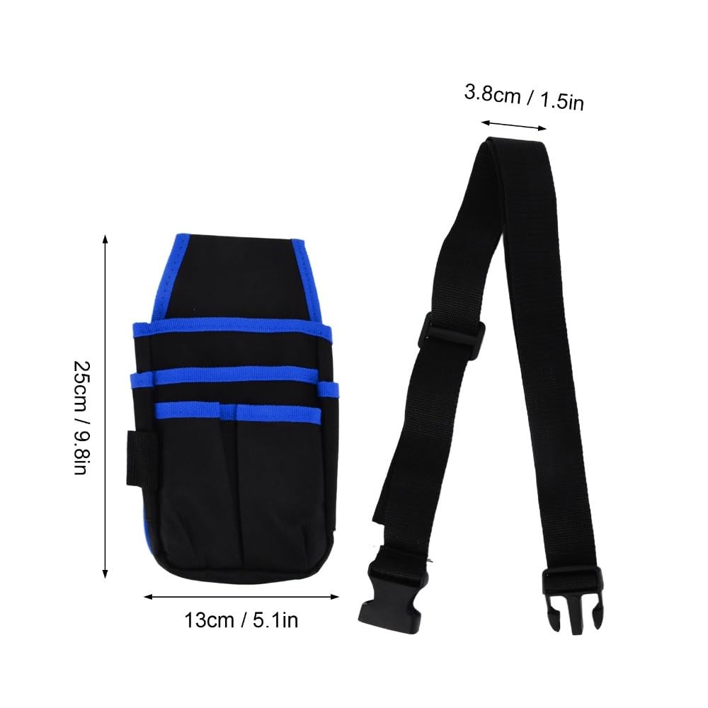 Electrician Tool Pouch Bag Multi-Functional Belt Tool Pouch, Hardware Tool St…