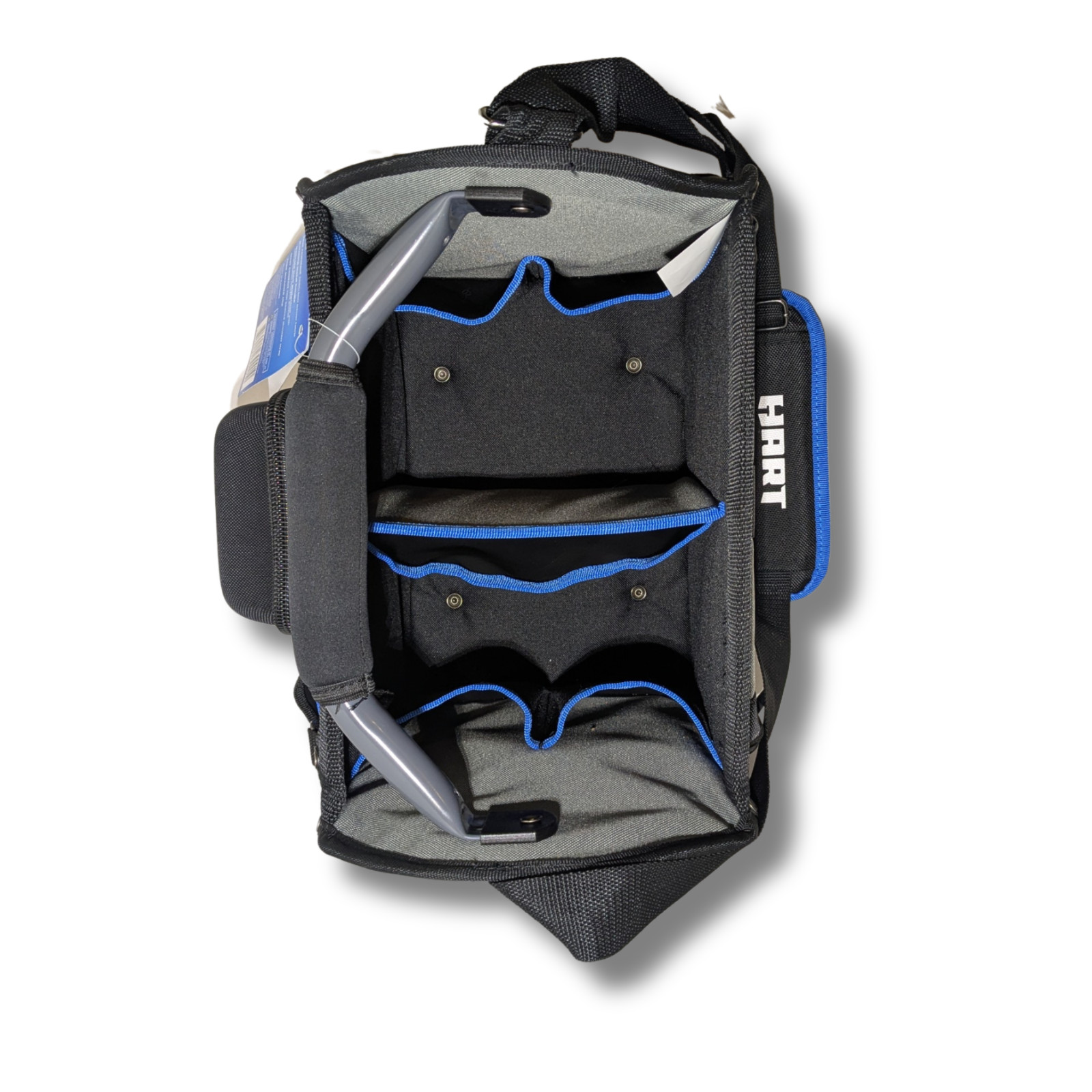 HART 12″ Tool Tote Bag 1680D Durable w/ Shoulder Strap Multi Pocket NEW