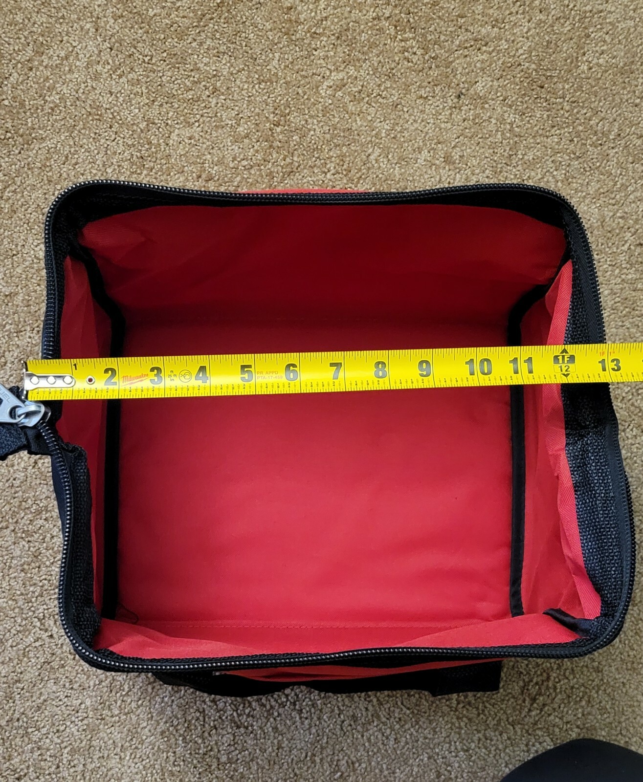 New Milwaukee FUEL M12 13″ Heavy Duty Contractors Tool Bag M18 13″ x 9″ x 10″