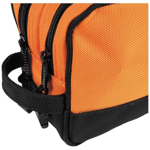 Gray Orange Dual Compartment Tool Pouches Heavy Duty Storage Bags 12 Inch 10 …