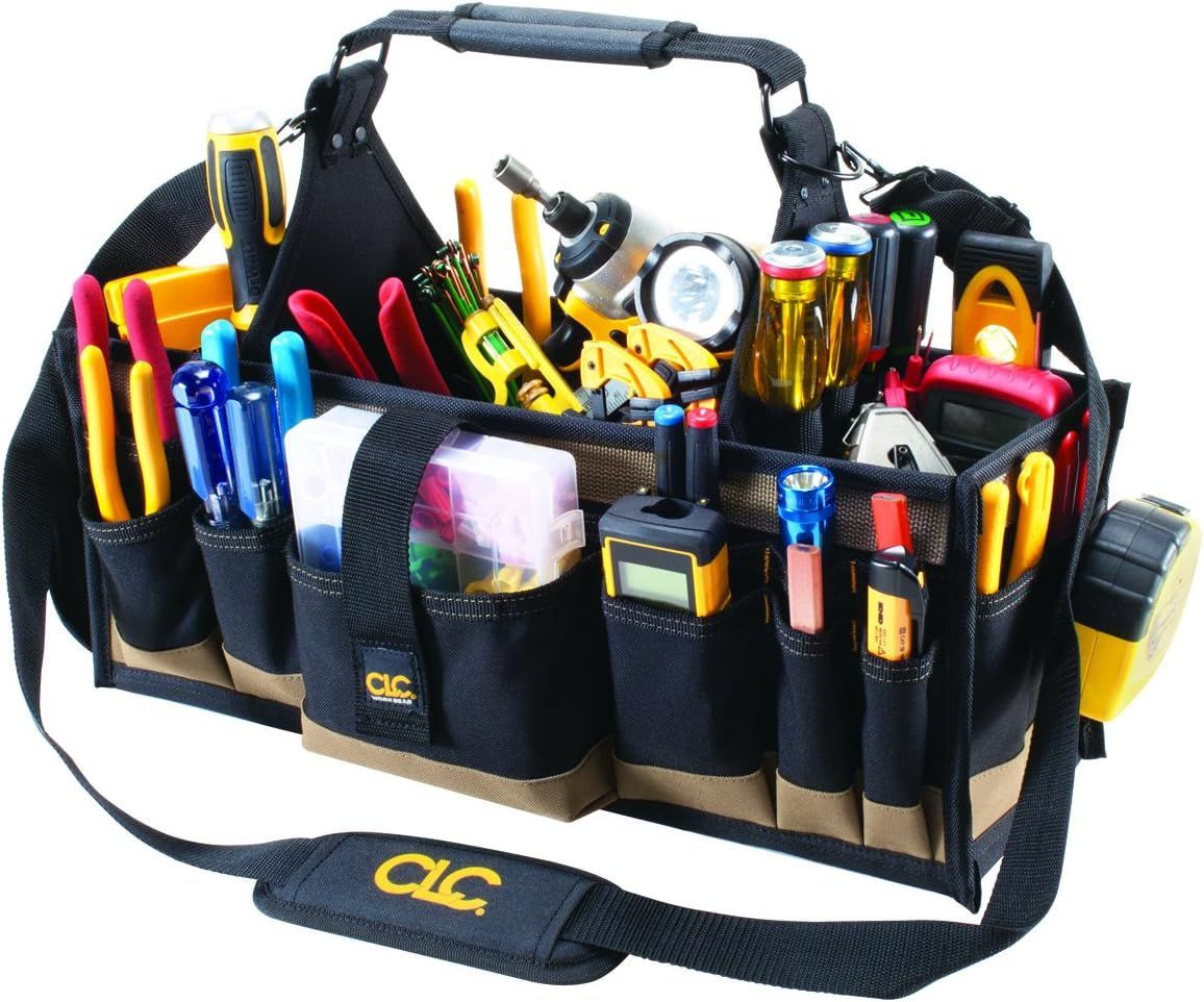 CLC WORK GEAR 1530 Electrical and Maintenance Tool Carrier, 43 Pocket 1, Black