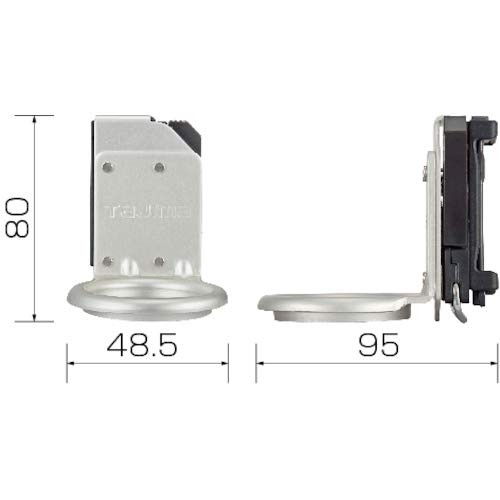 Sef System Detachable Tool Holder Lightweight Aluminum Hammer 3 Holes SFKHA-H3