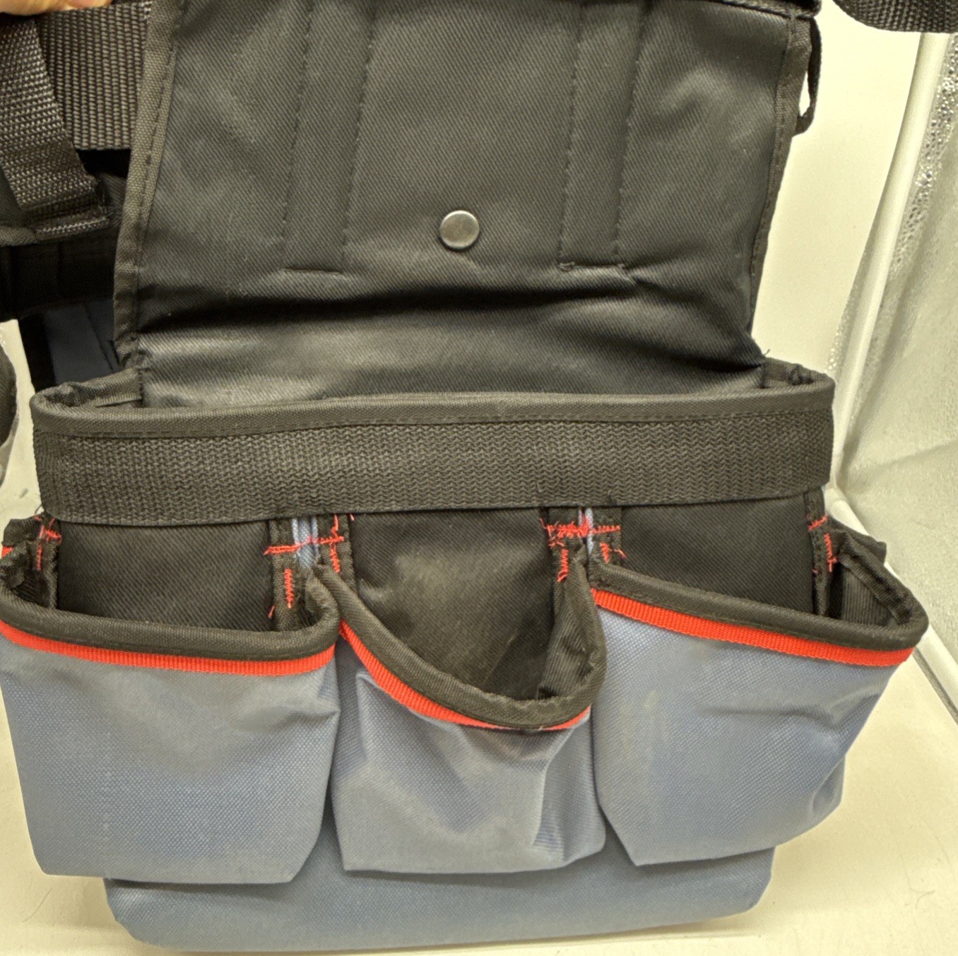 Western Safety Nylon Rugged Tool Belt with Removable Pounces Padded Comfort-NEW