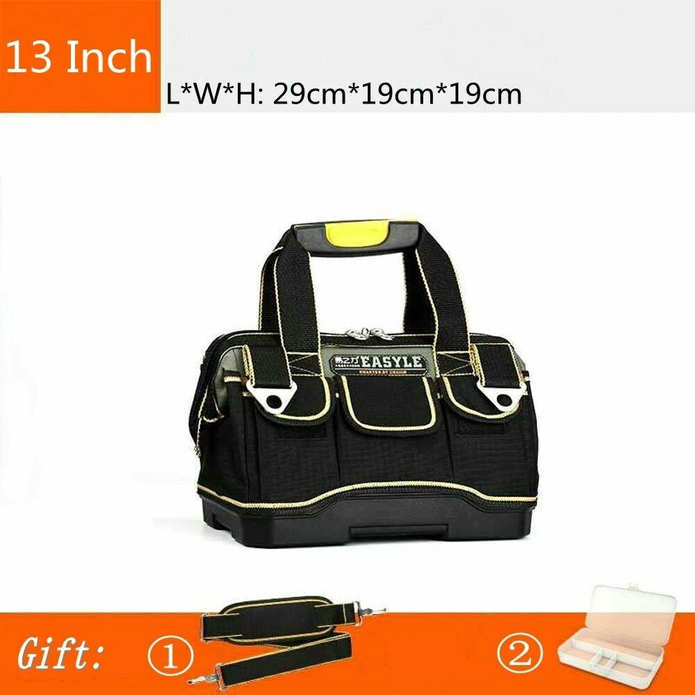 New Tool Bags 13″ 16″ 18″ 20″ 1680D Oxford Cloth Electrician Bag Top Wide Mouth